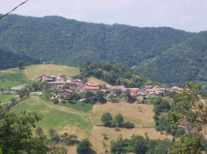 Pineto, vista del borgo